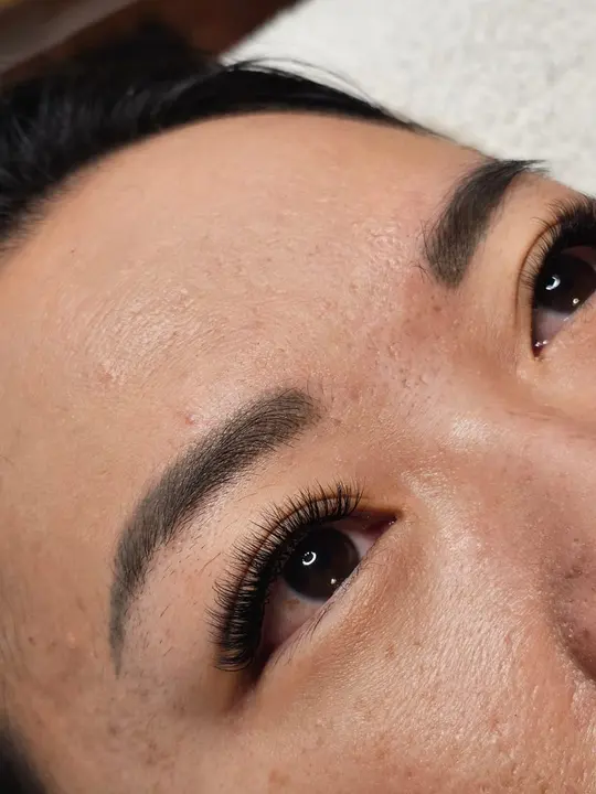 Eyelash extensions with defined brows, Woke Up This Way, Somerset West
